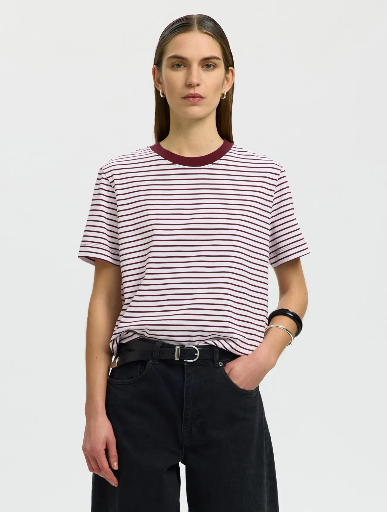 Essential Striped Boxy Tee