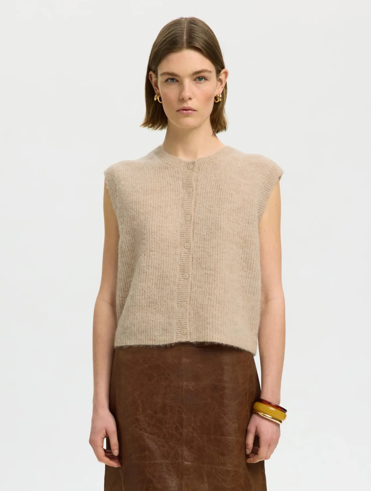 Lulu Button Vest