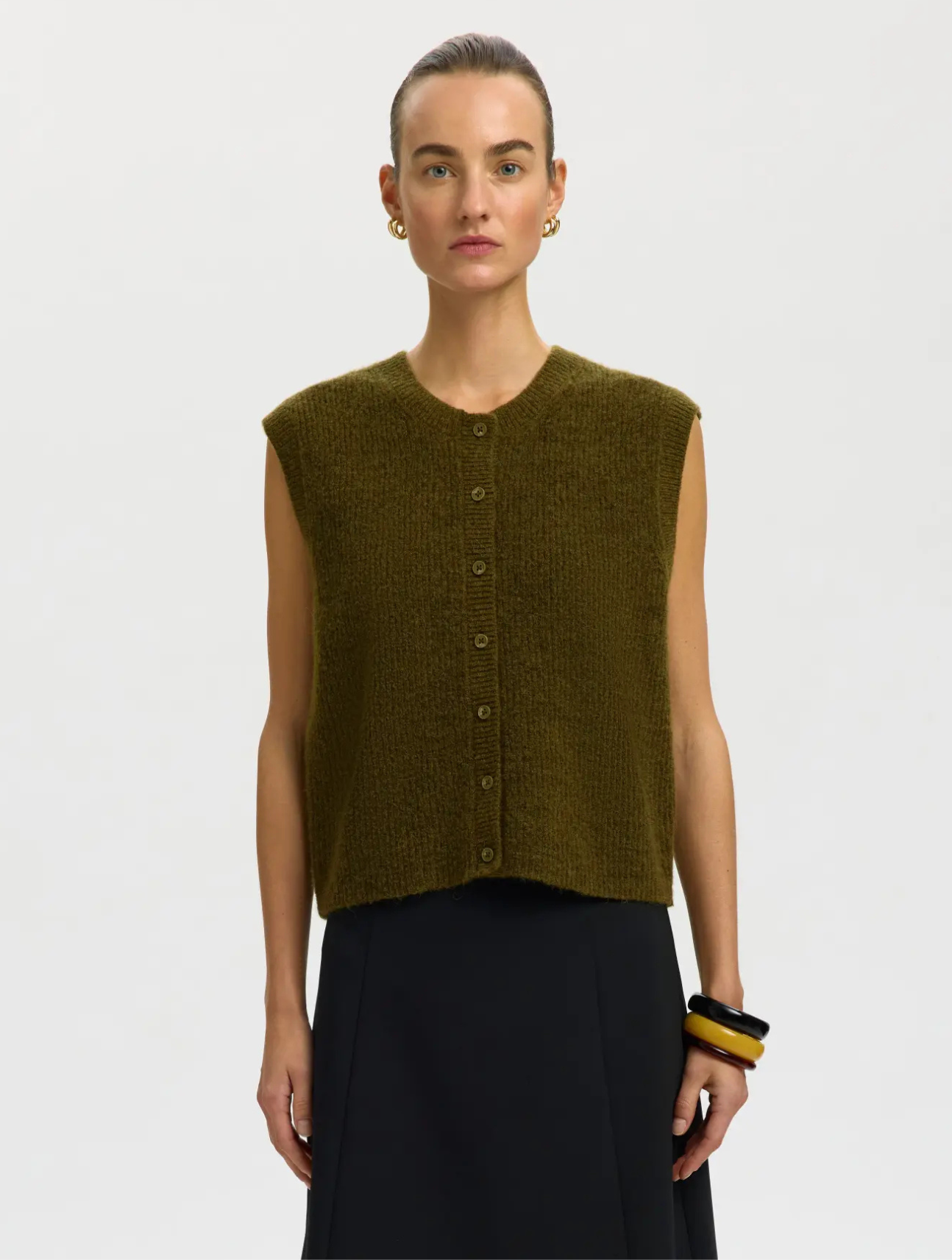 Lulu Button Vest