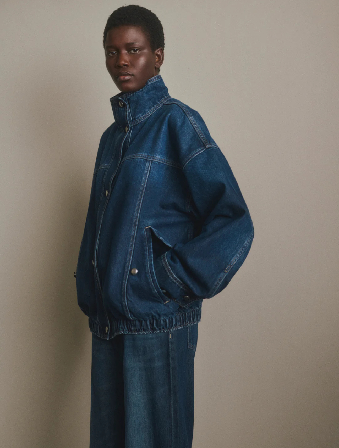 Nara Oversized Denim Jacket
