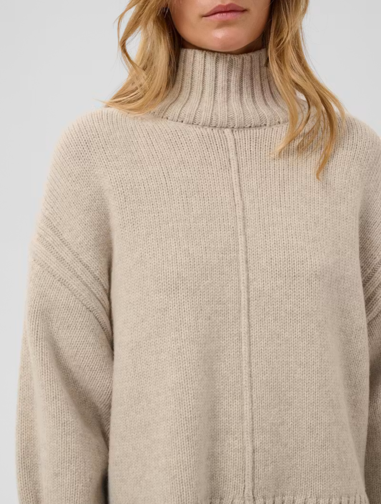 Moline High-Neck Pullover