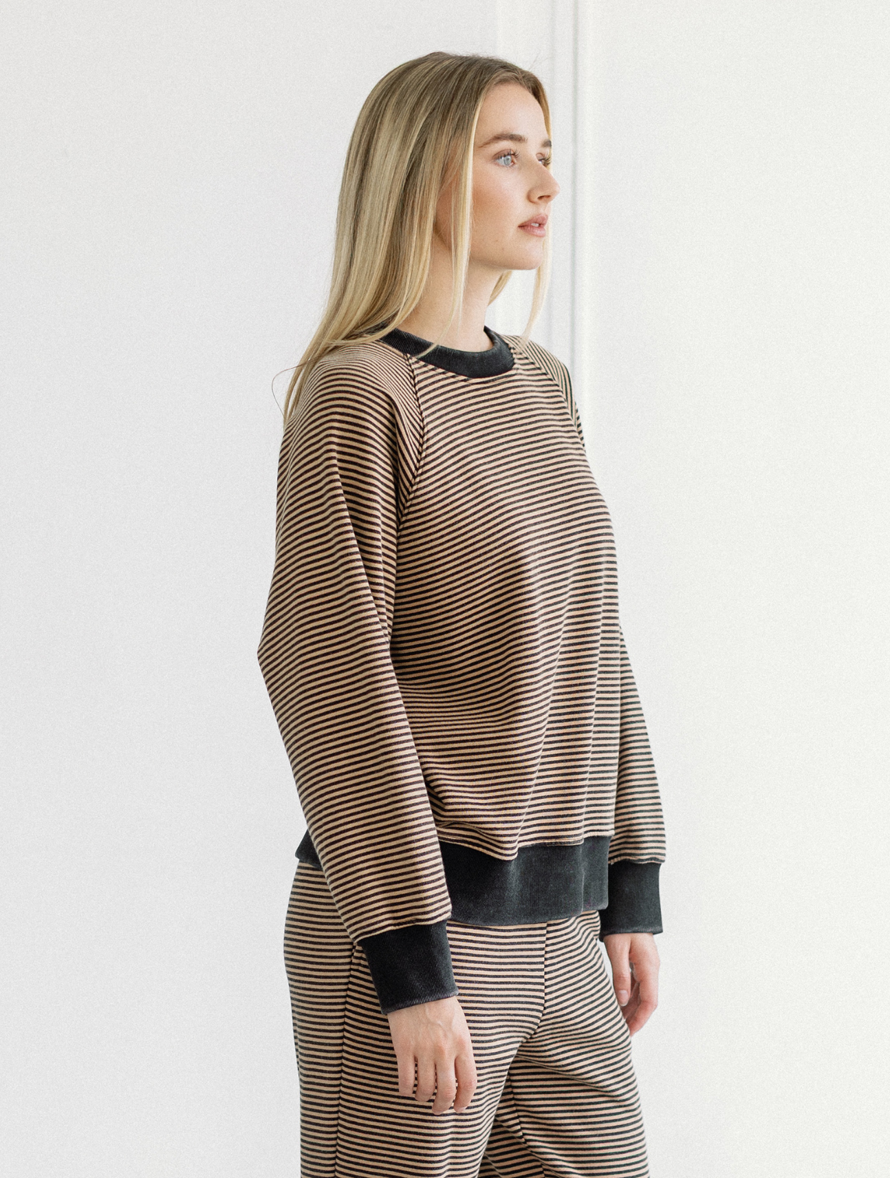 Mini Stripe Crew