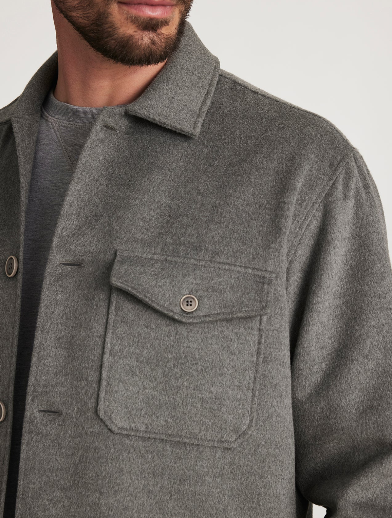 Button Down Overshirt