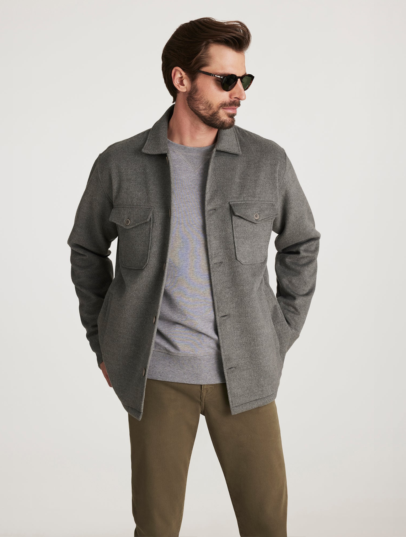 Button Down Overshirt