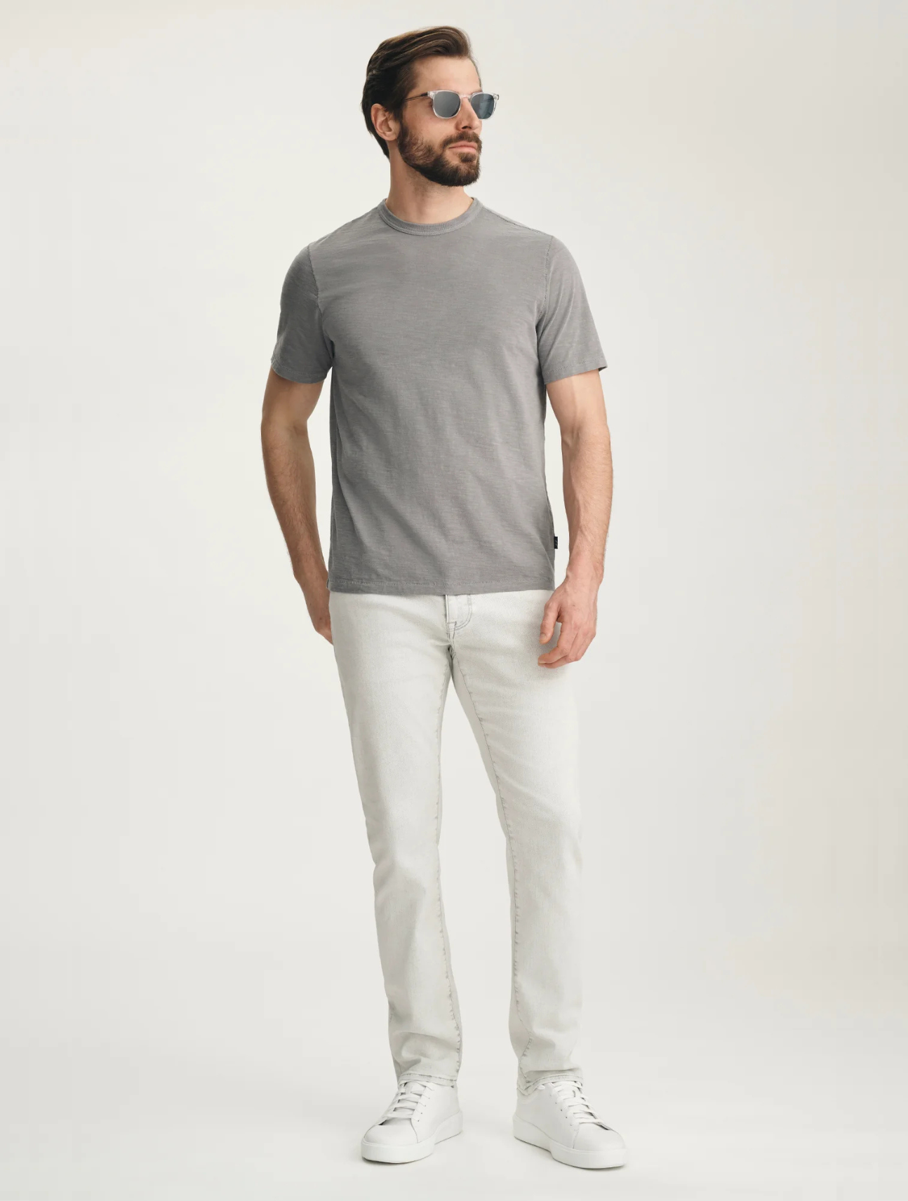 Slub Crew Neck T-Shirt