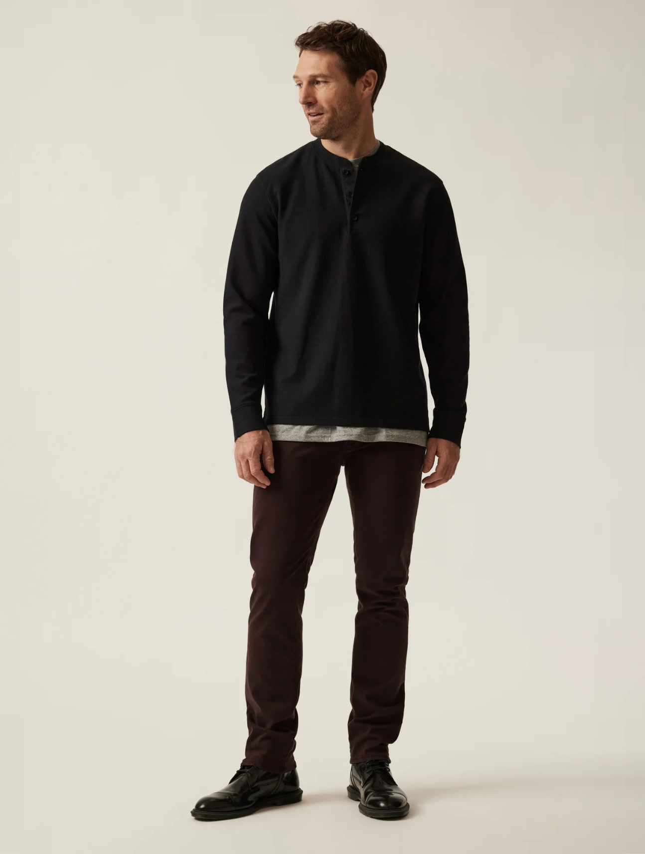 Long Sleeve Henley