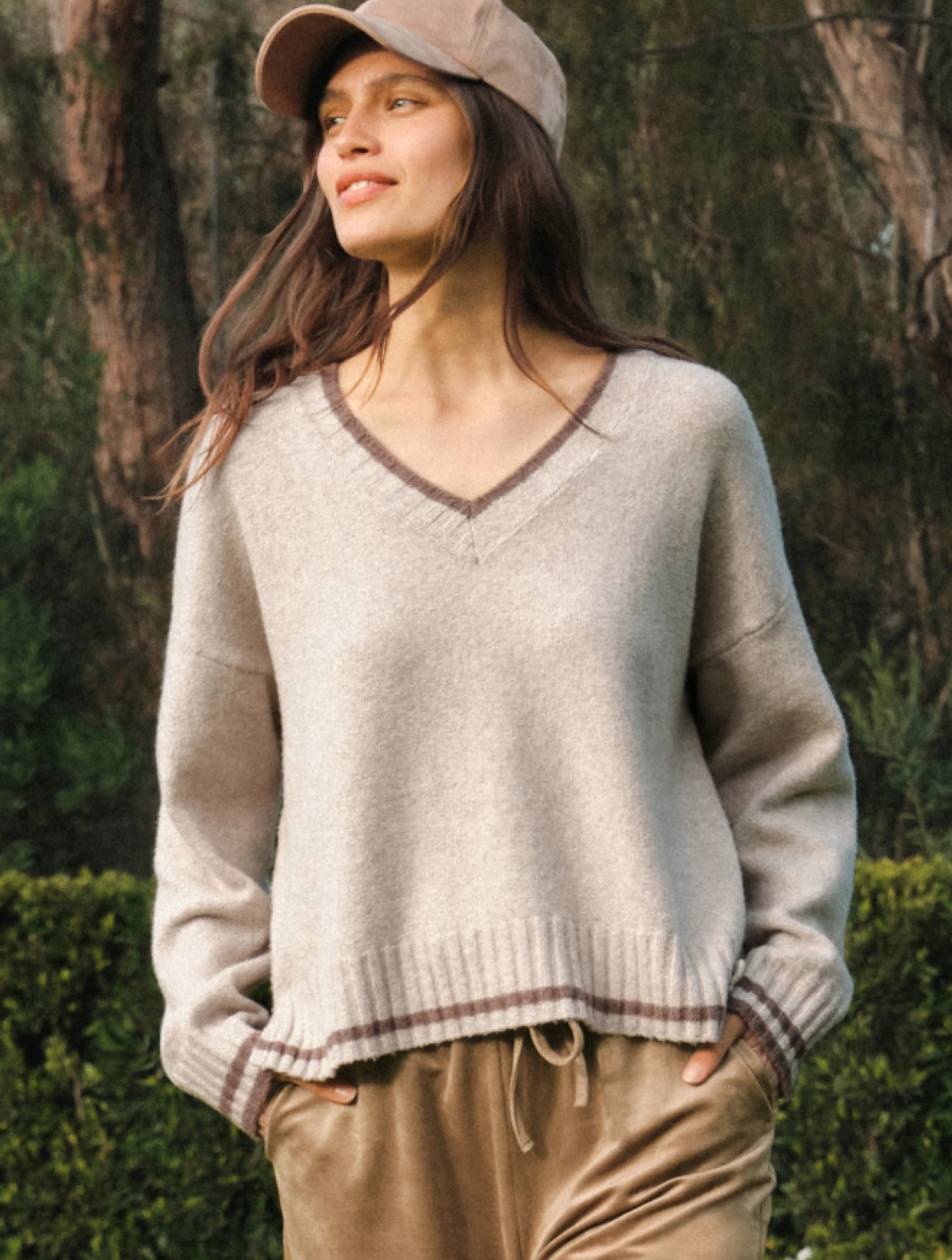 Endure V-Neck Sweater