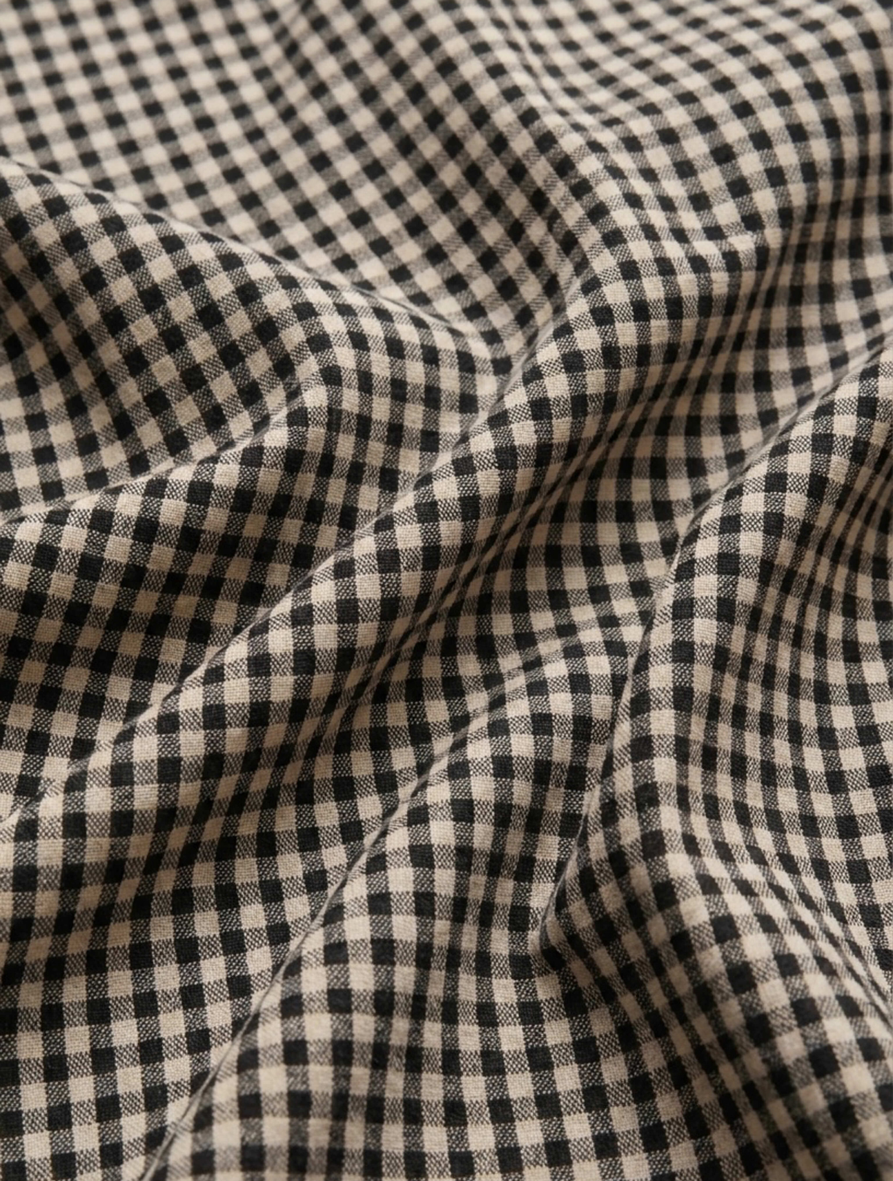 Merit Gingham Linen Top