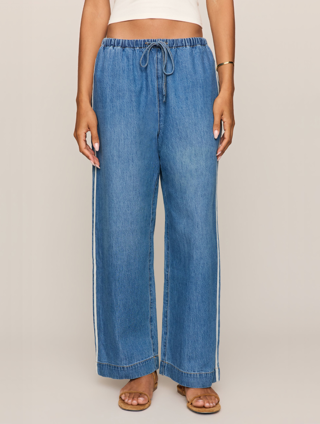 Sidelines Denim Track Pant