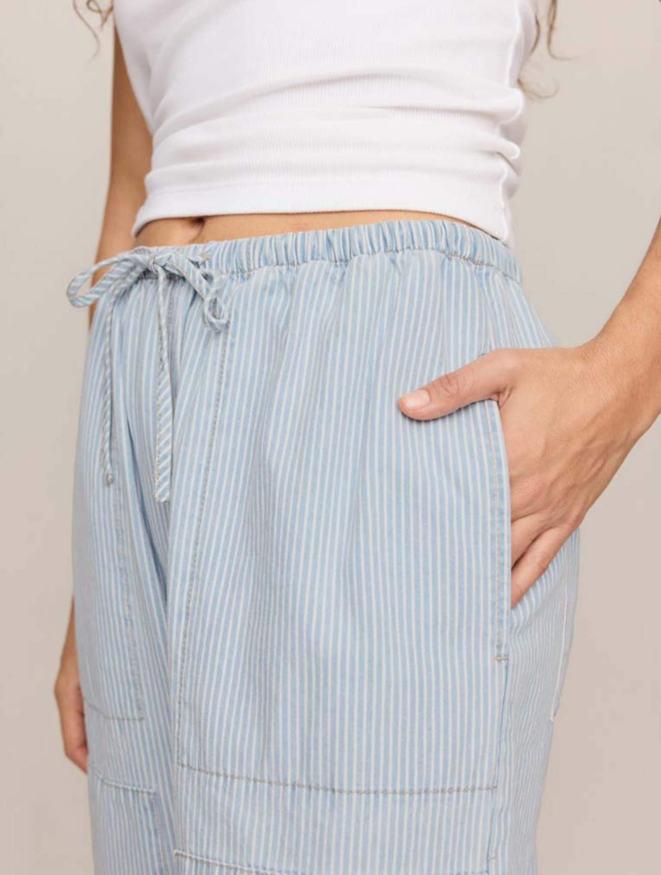 Soft Denim Carpenter Pant