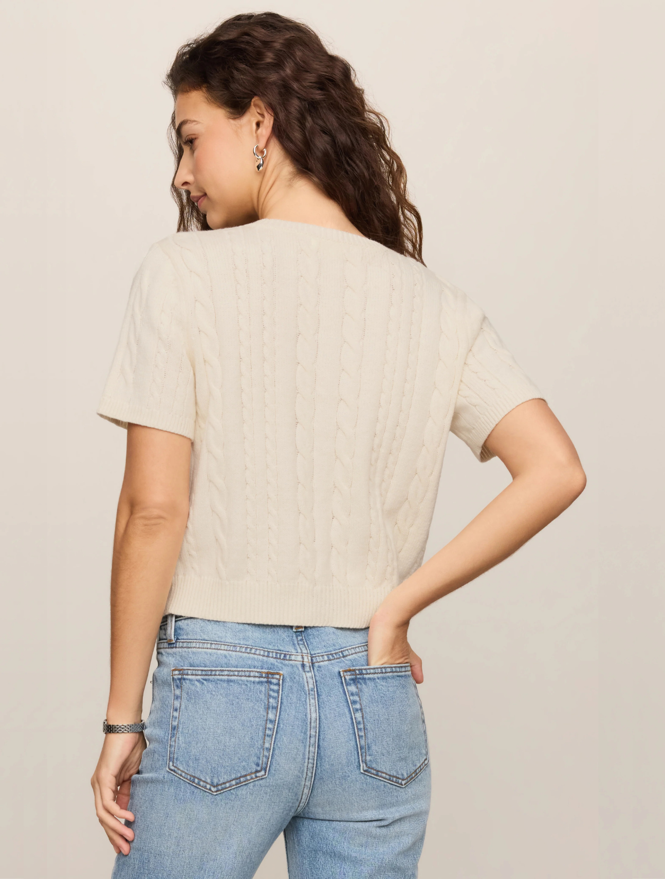 Cera Short Sleeve Cardigan