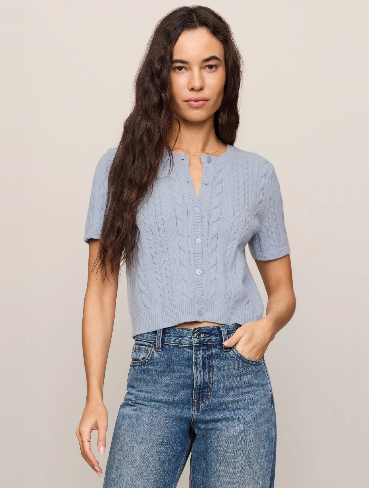 Cera Short Sleeve Cardigan