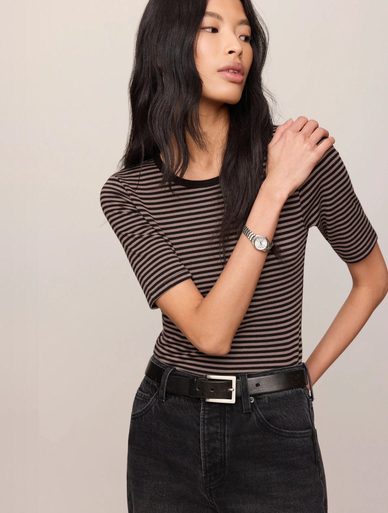 Freida Striped Tee