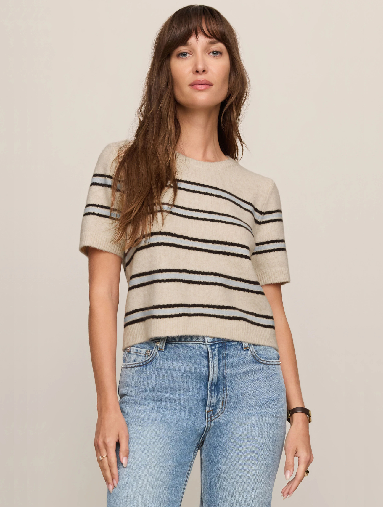 Gatewood Stripe Sweater Tee