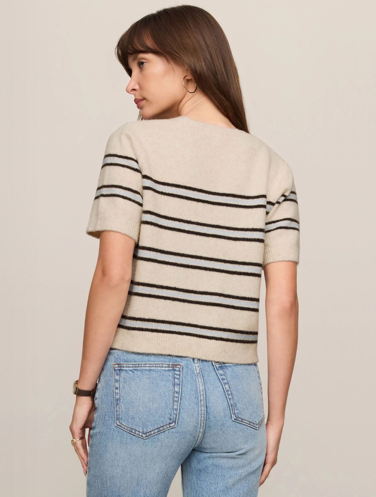 Gatewood Stripe Sweater Tee