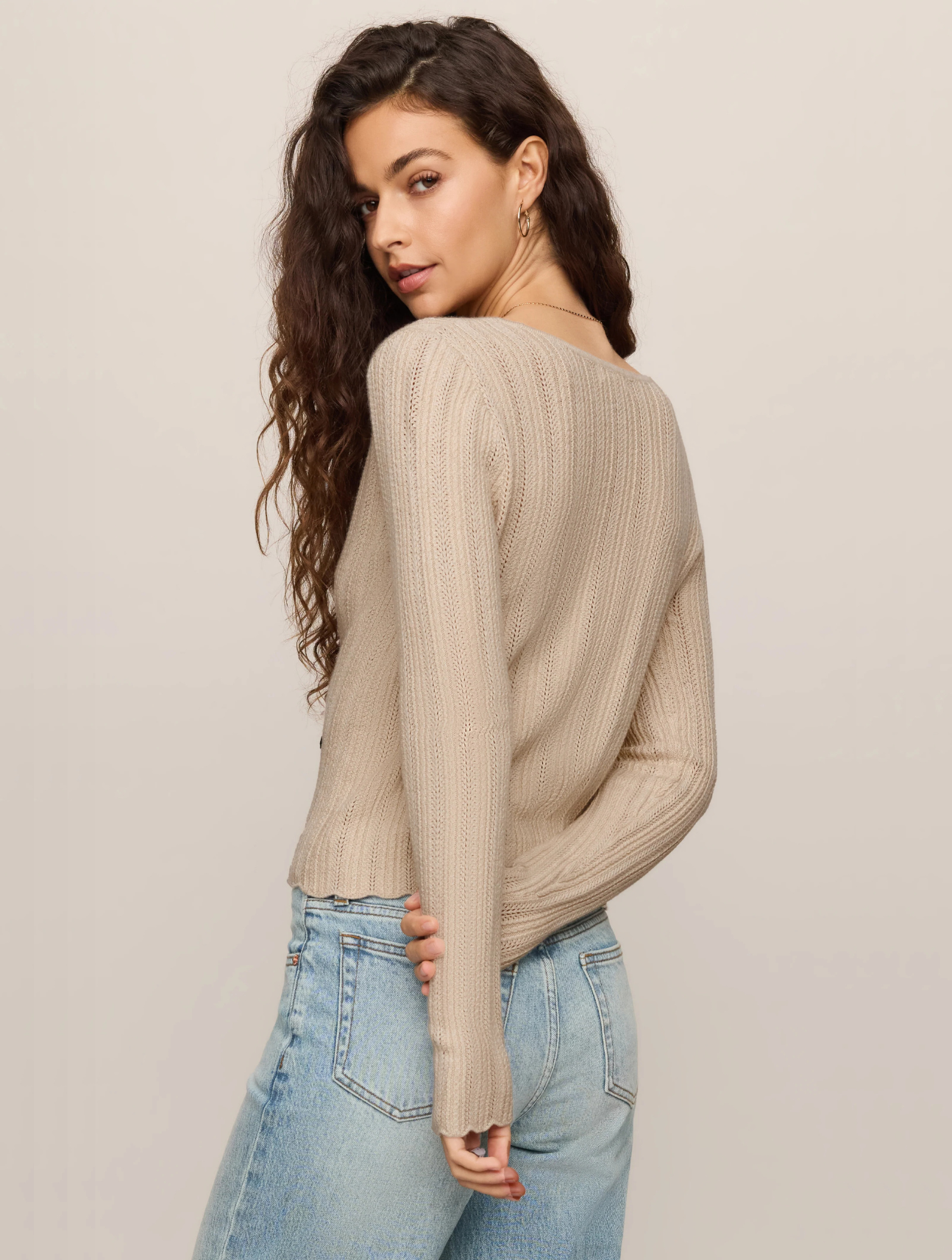 Landa Pointelle Top