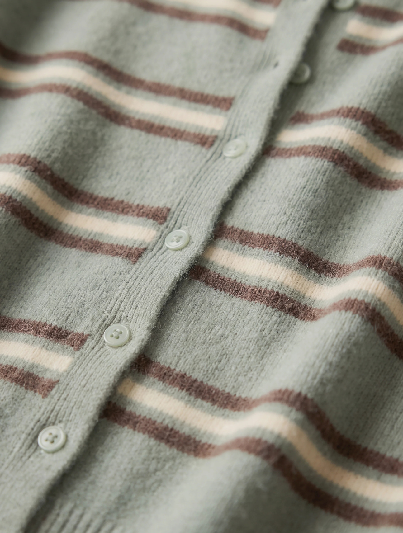 Medina Cozy Stripe Cardigan