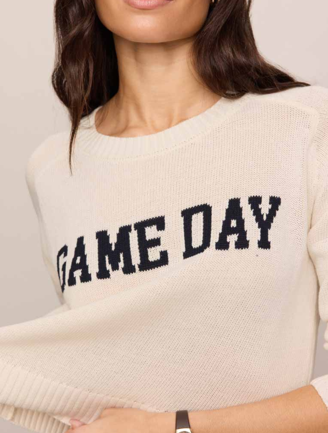 Varsity Stand In Sweater