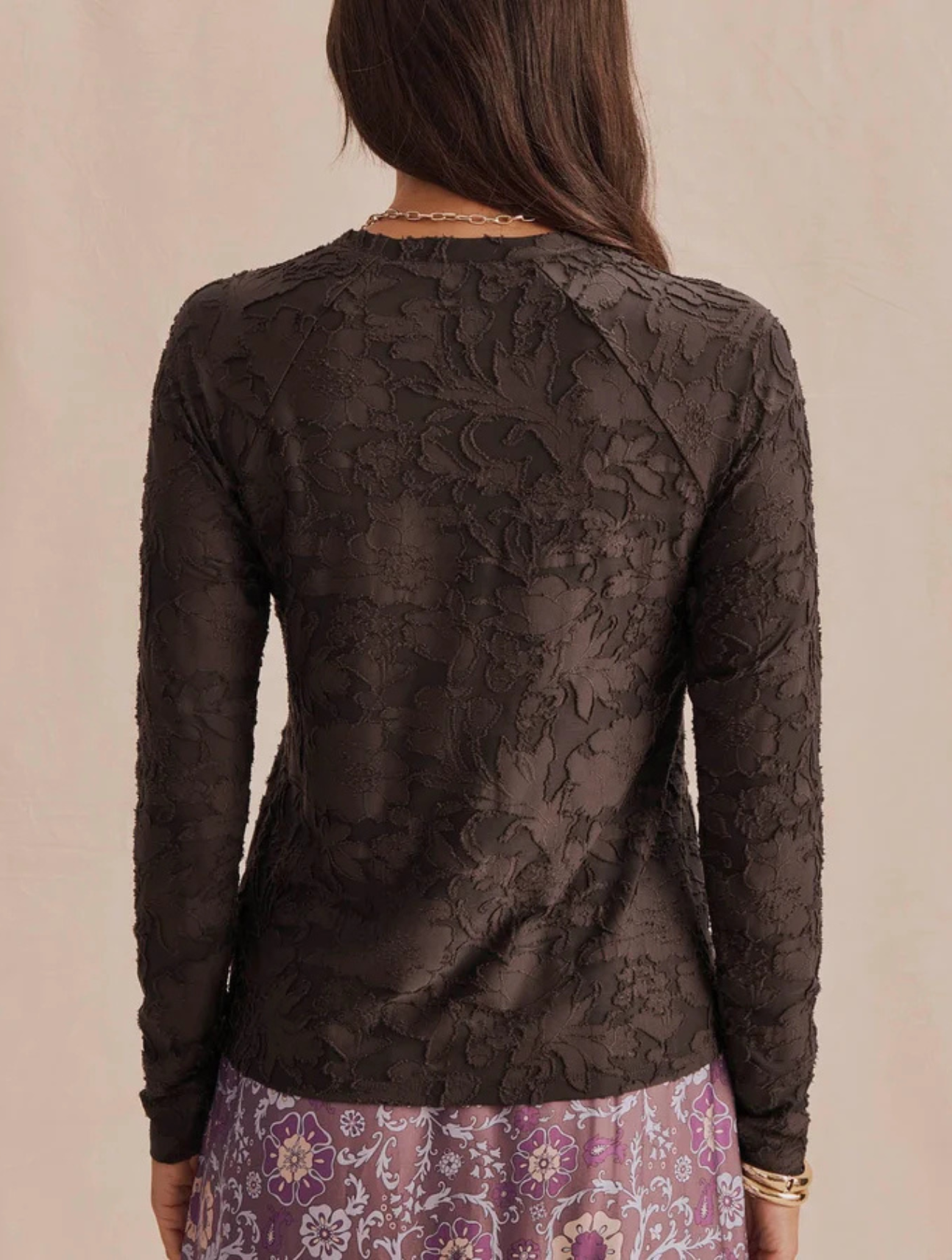 Cecelia Floral Long Sleeve Tee