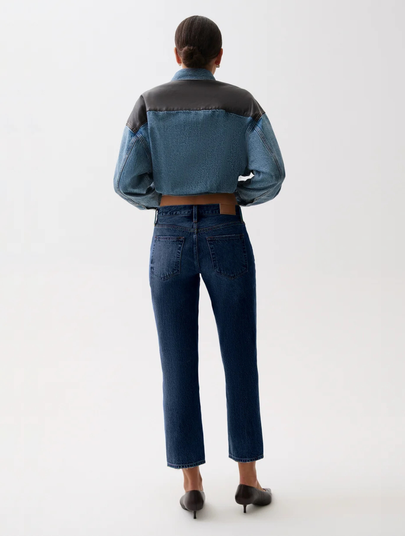 Issa Mid Rise Relaxed Ankle Straight