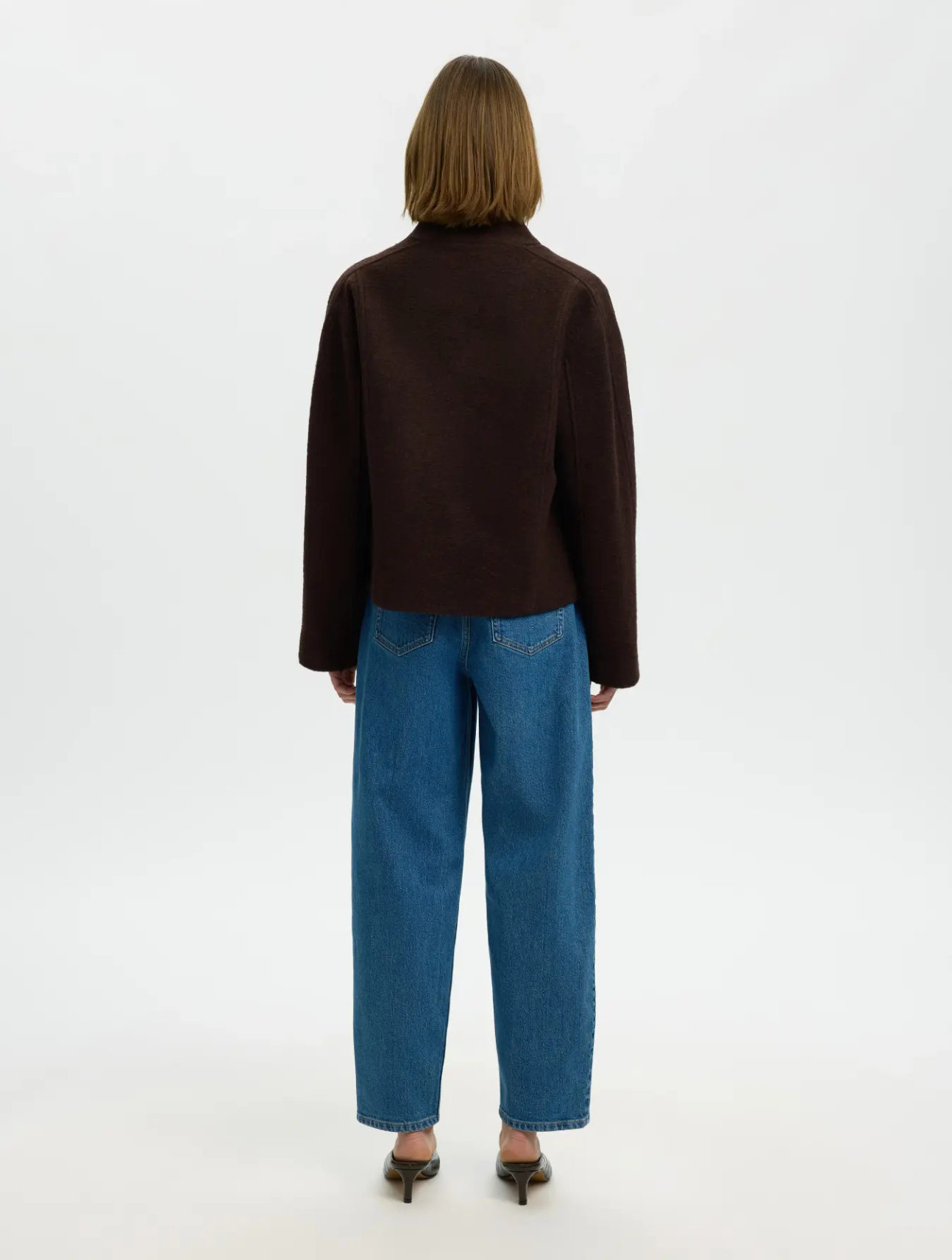 Jacqueline Wool Blend Jacket