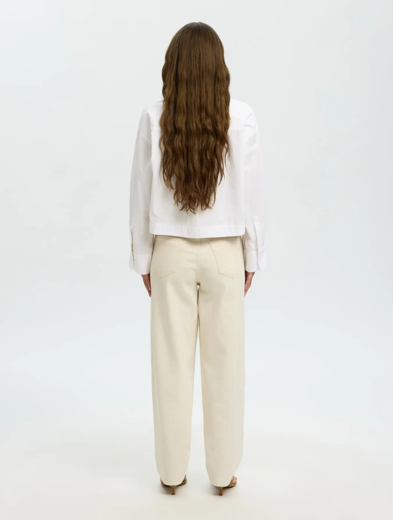 Astha Cropped Boxy Shirt