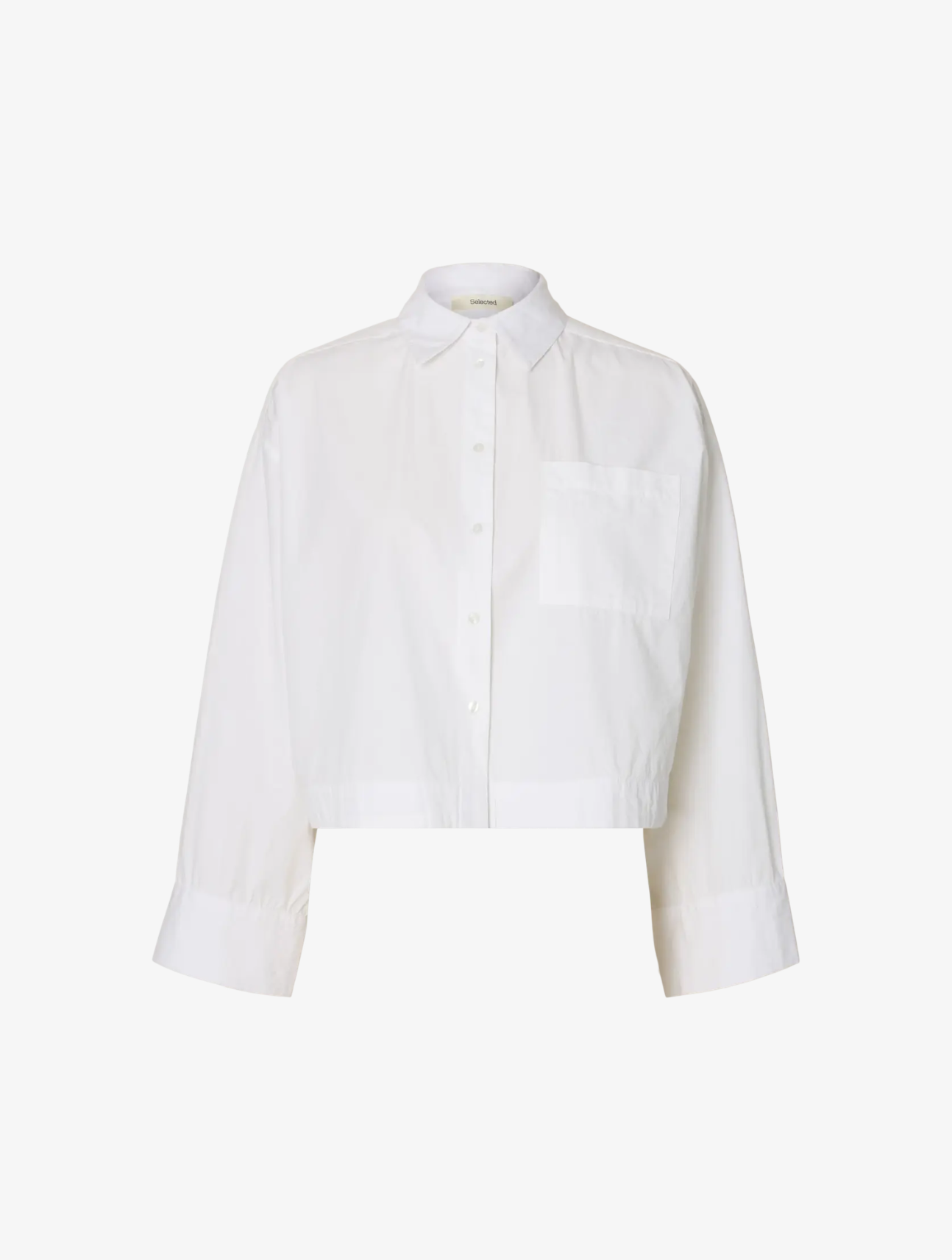 Astha Cropped Boxy Shirt