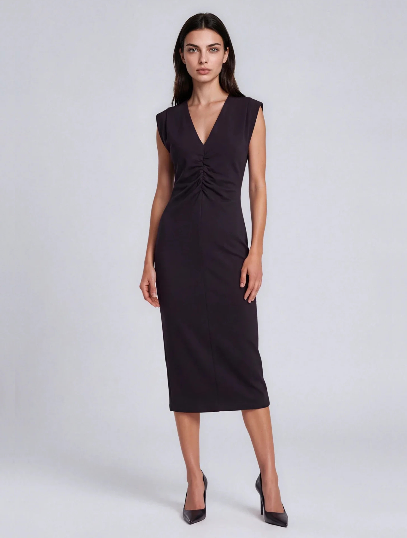Scuba Sleeveless Dress