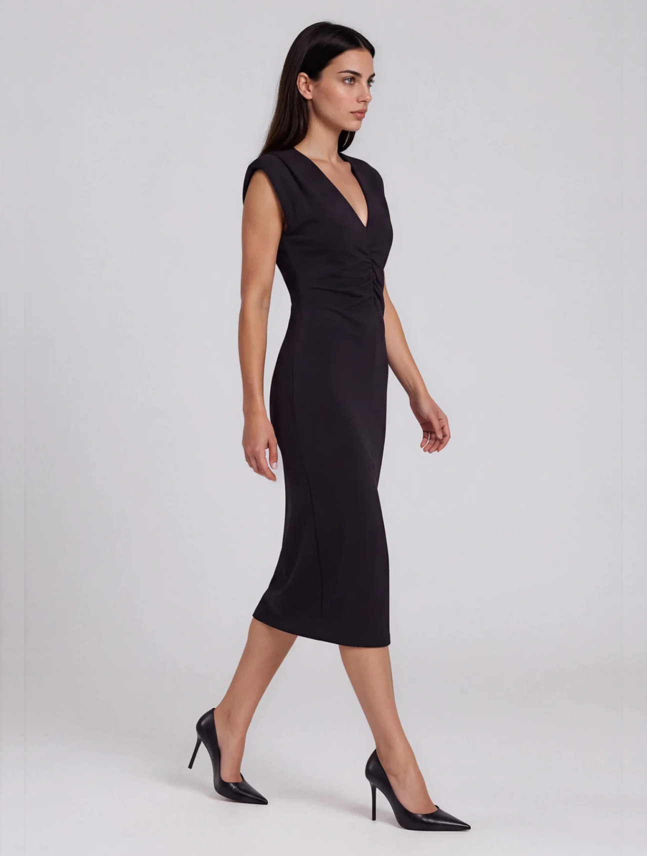 Scuba Sleeveless Dress