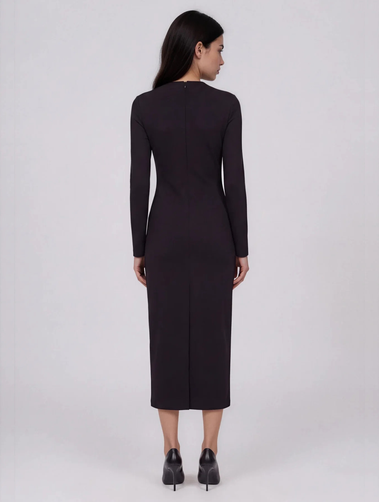 Scuba Long Sleeve Dress