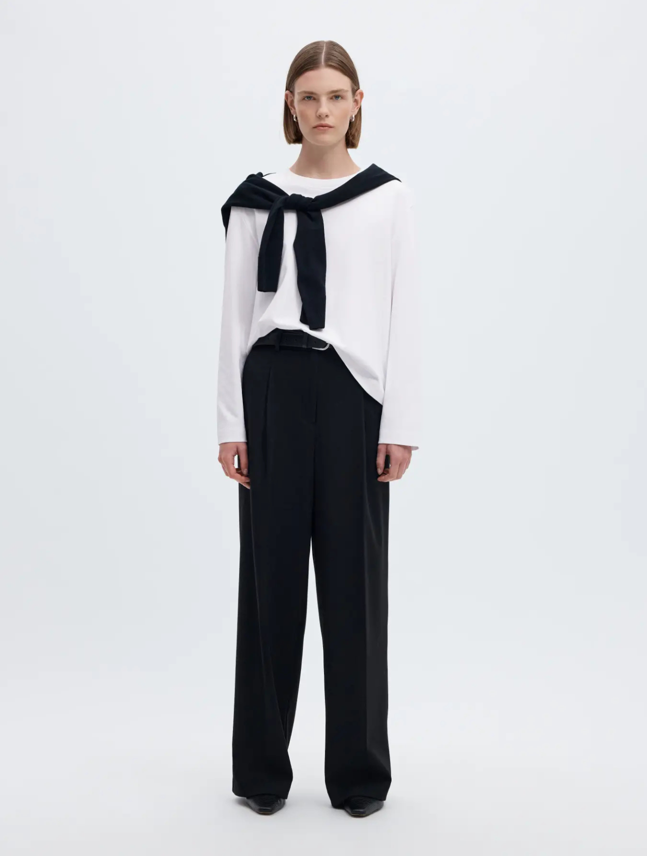 Essential Long Sleeve Boxy Tee