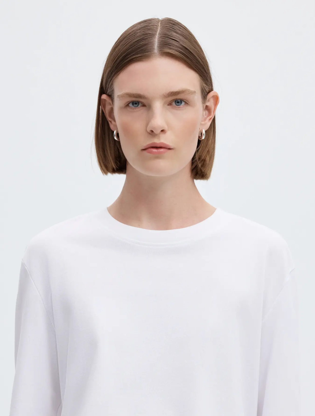 Essential Long Sleeve Boxy Tee