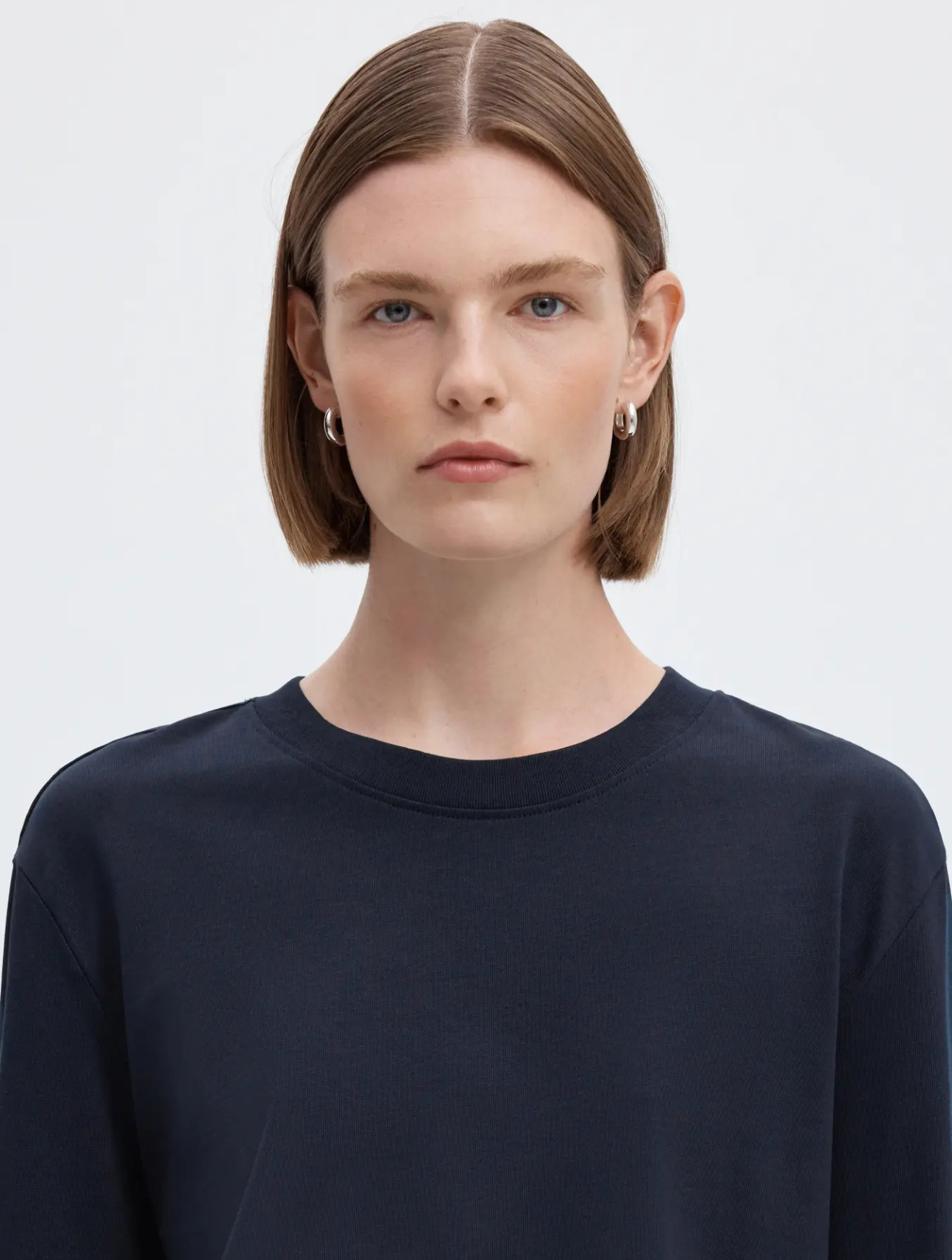 Essential Long Sleeve Boxy Tee