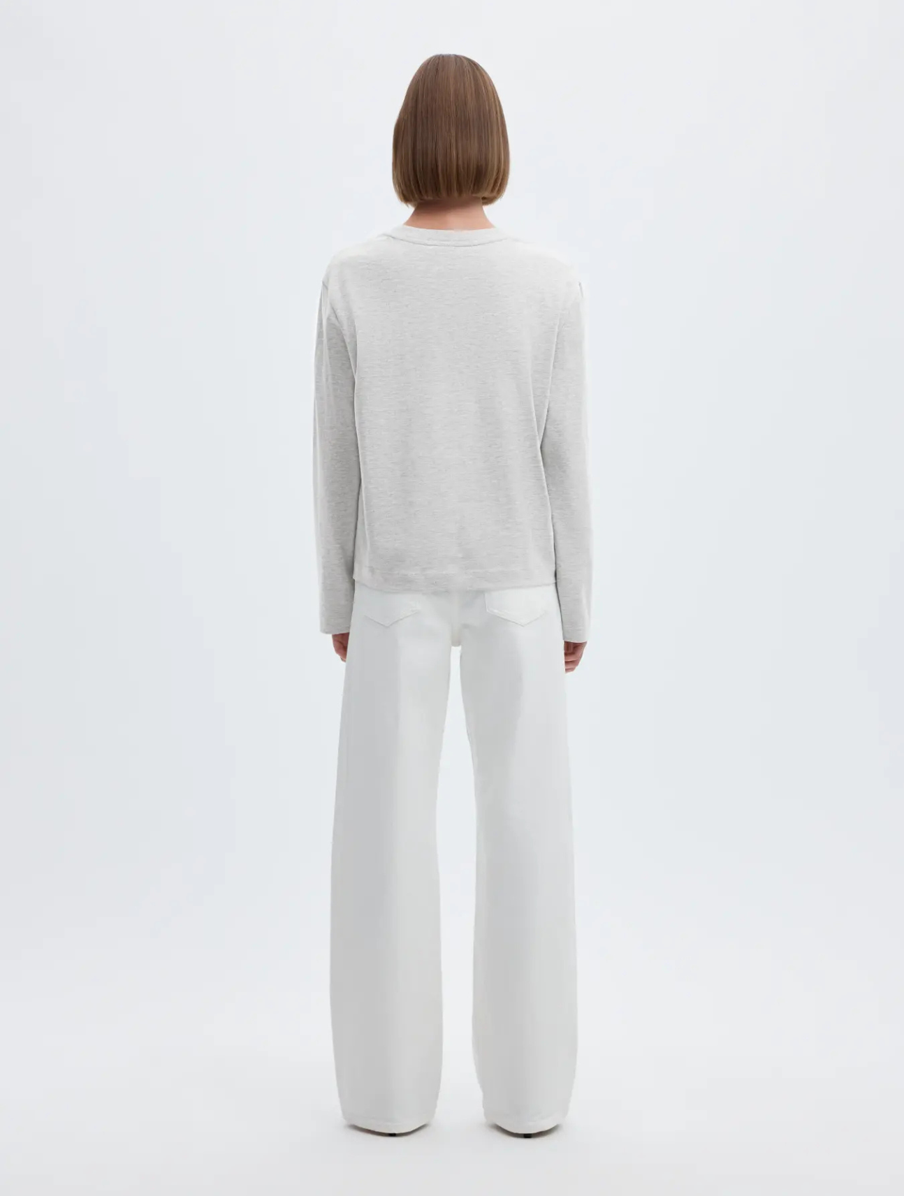 Essential Long Sleeve Boxy Tee
