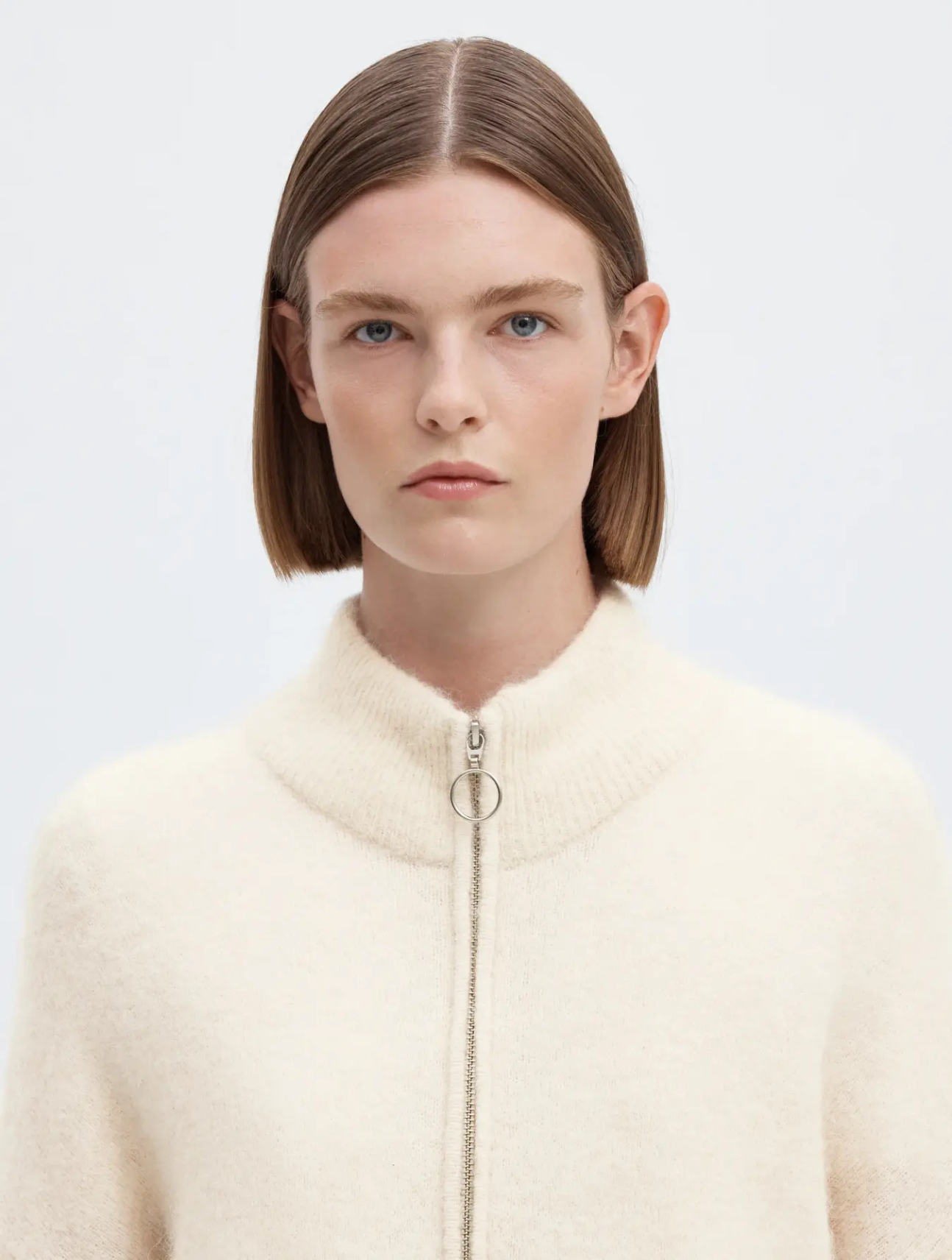 Sia Zipper Cardigan