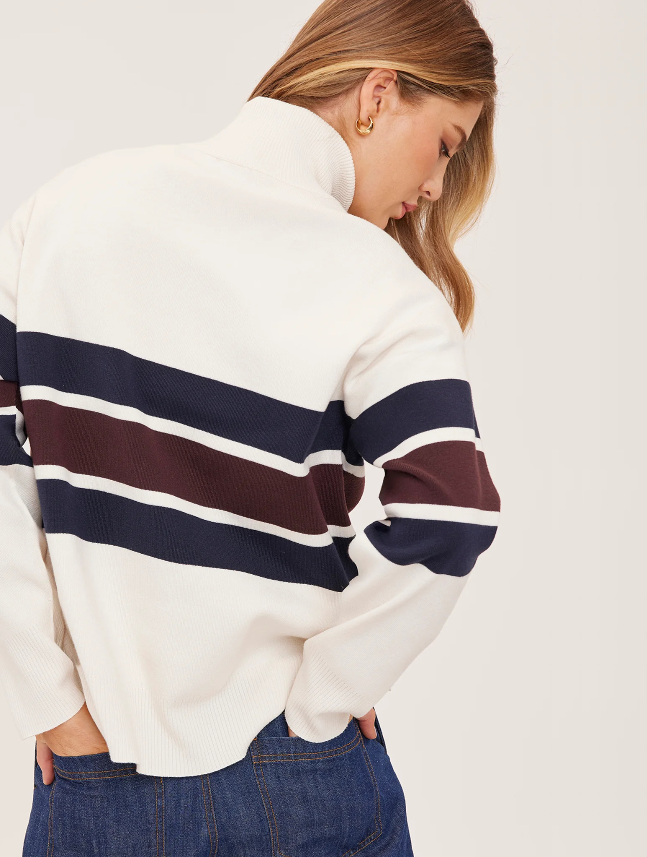 Idris Striped Sweater