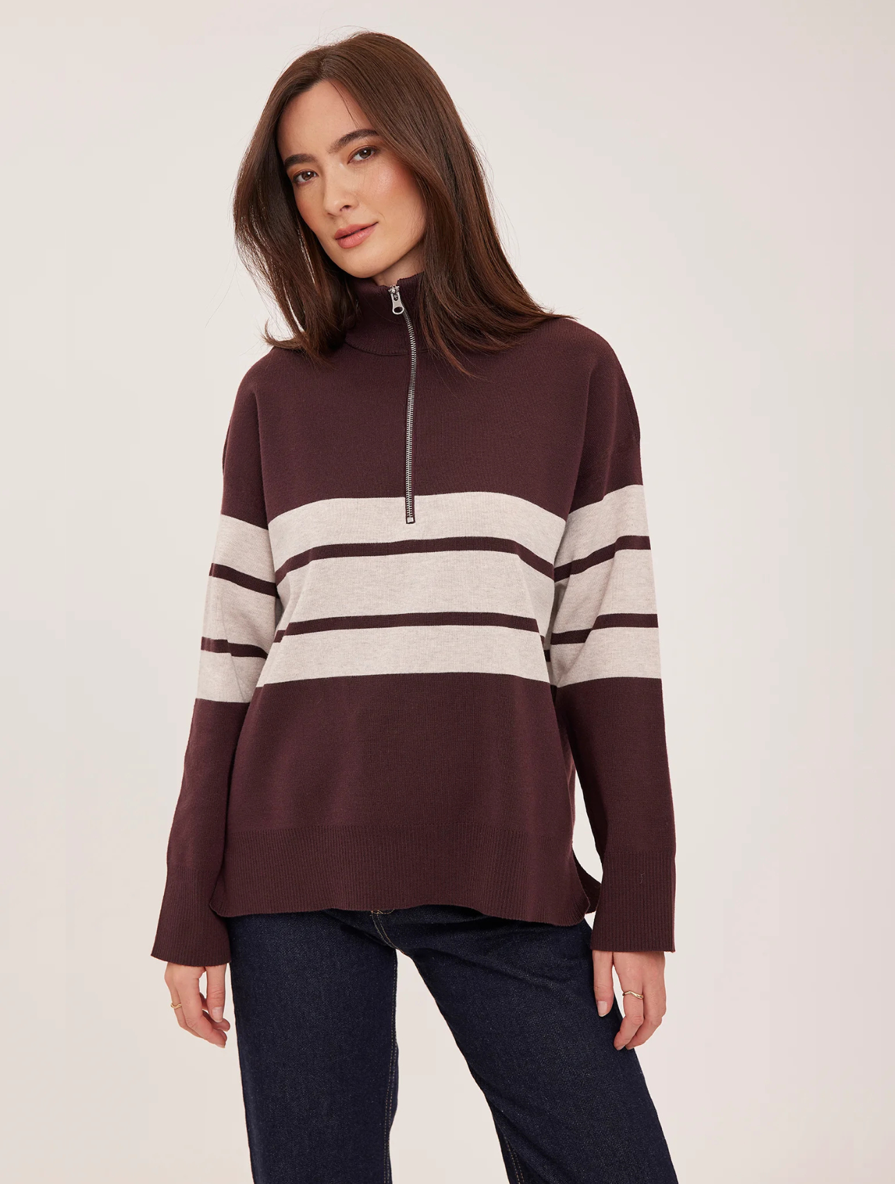 Idris Striped Sweater