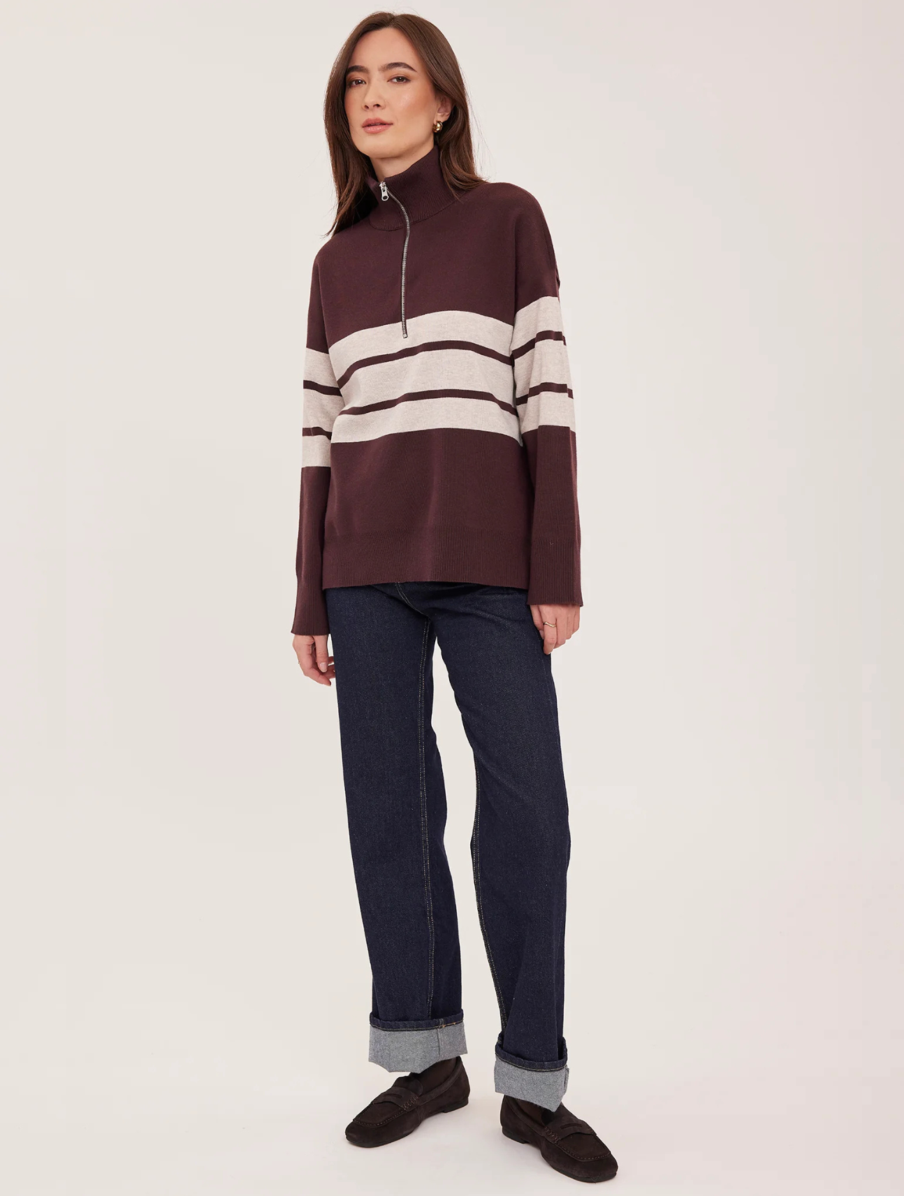 Idris Striped Sweater