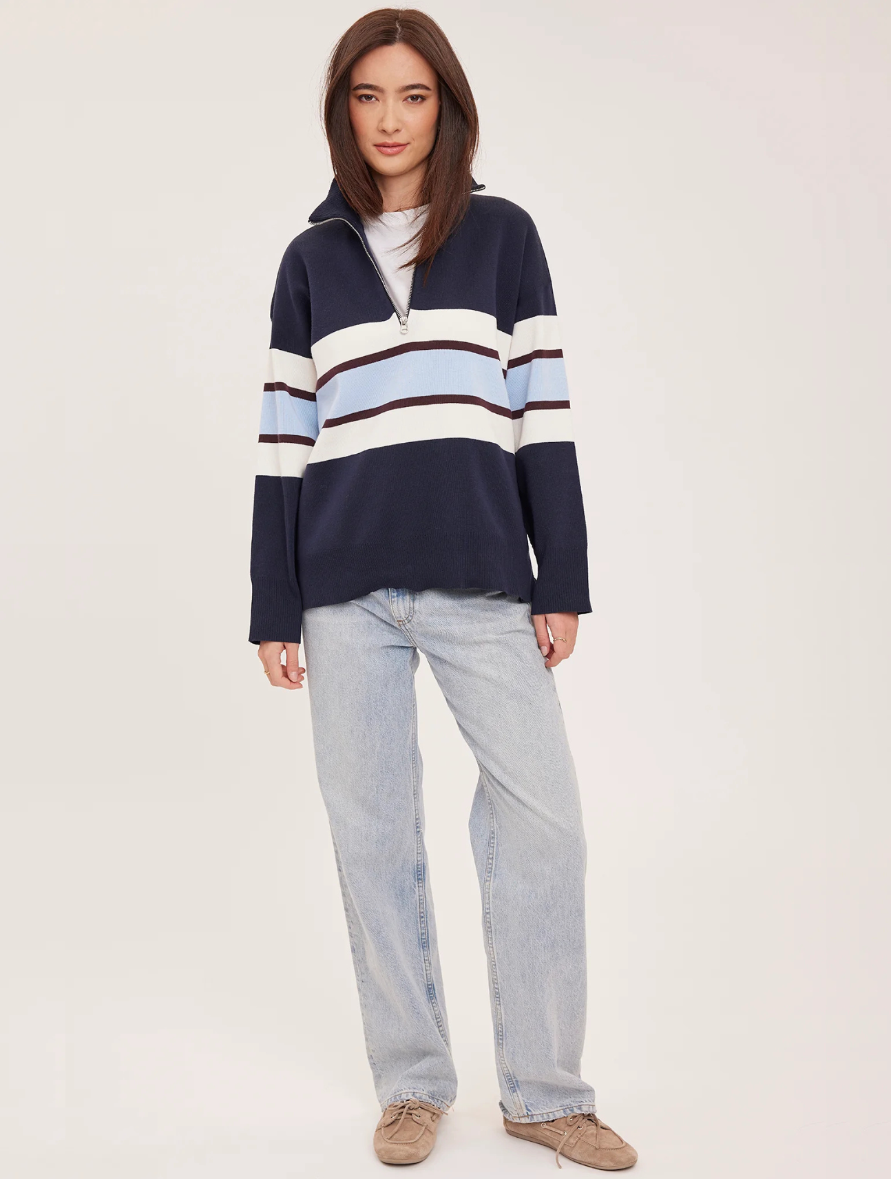 Idris Striped Sweater