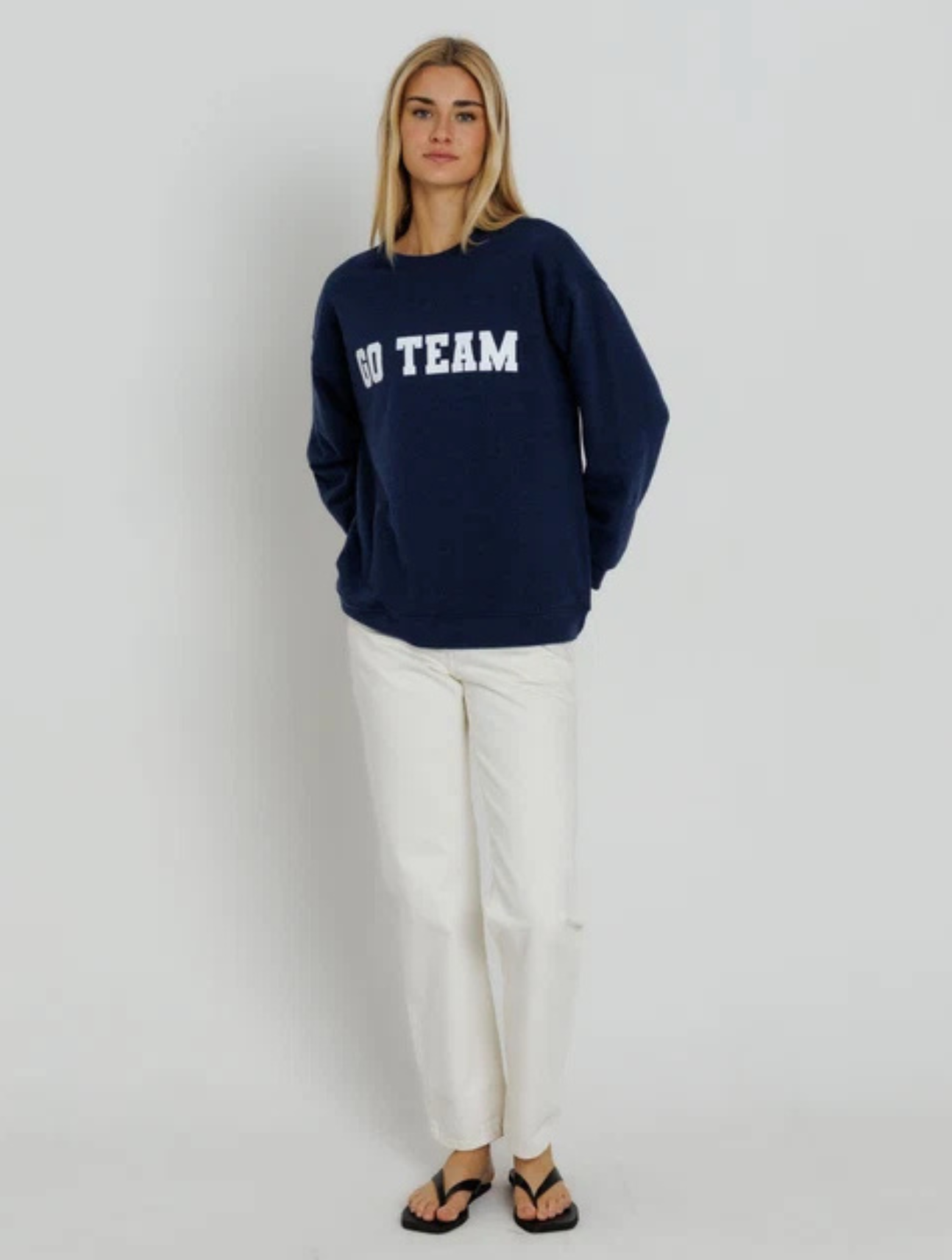 Navy Go Team Oversized Crew
