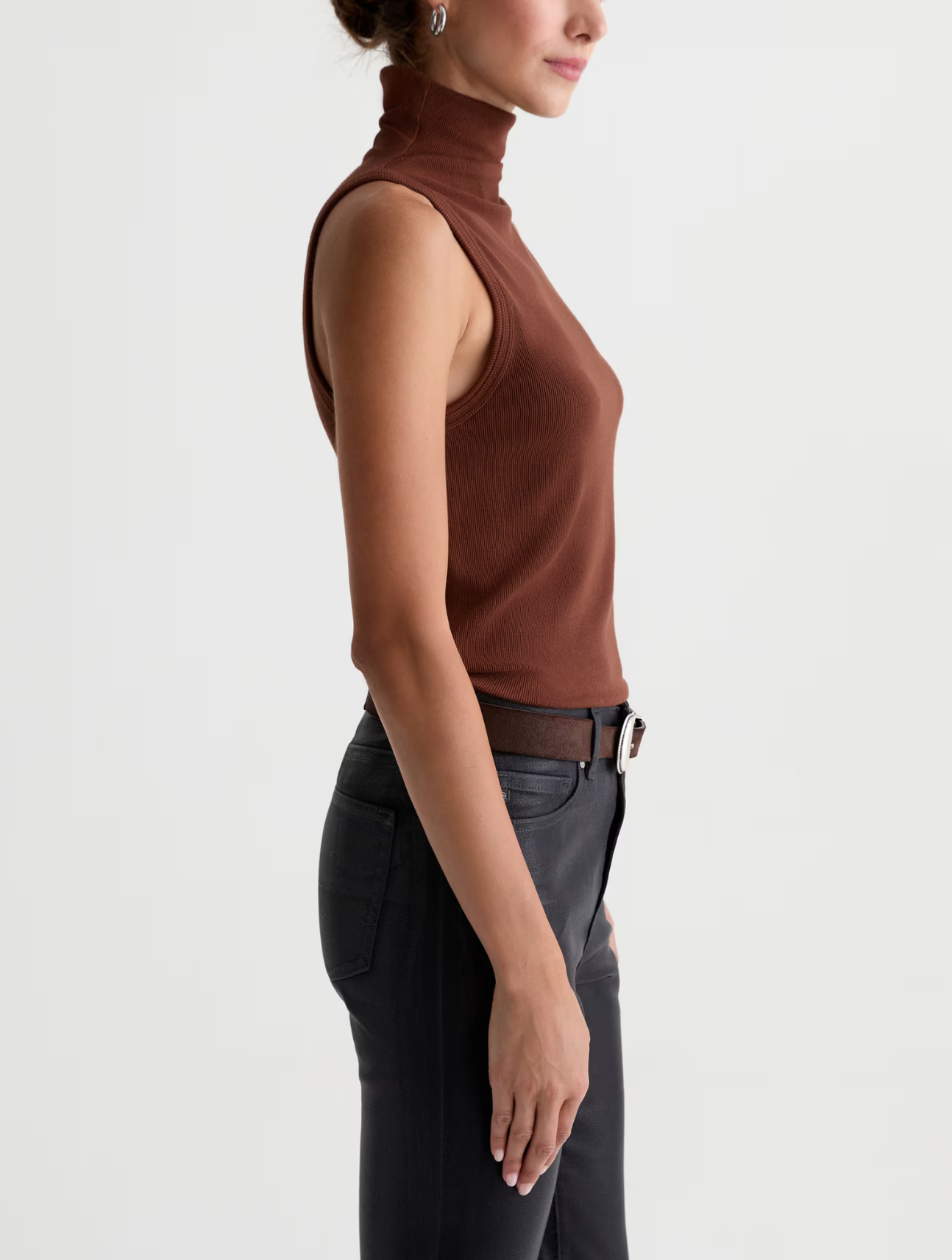 Faey Sleeveless Turtleneck