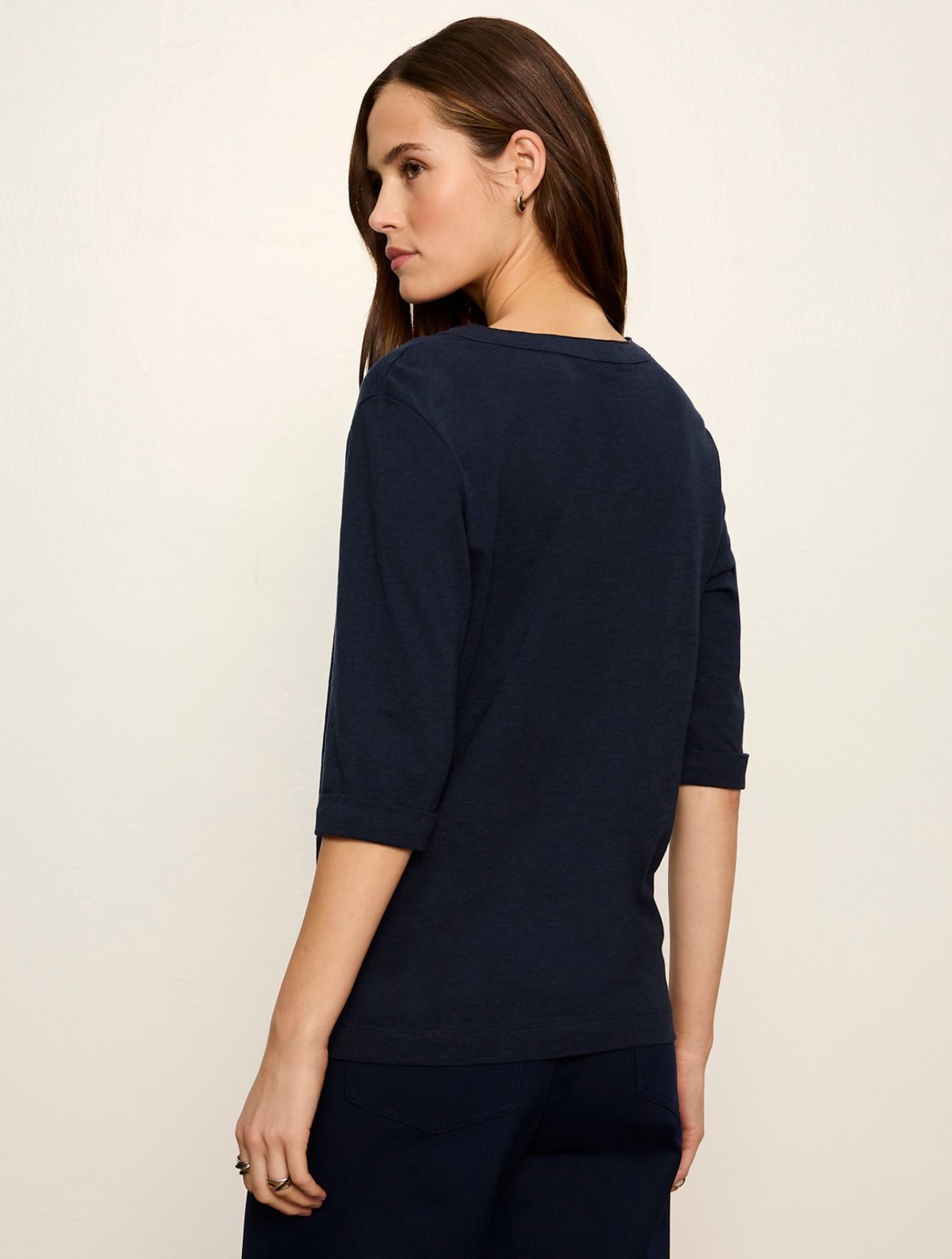 Dolce Notch Neck Tee
