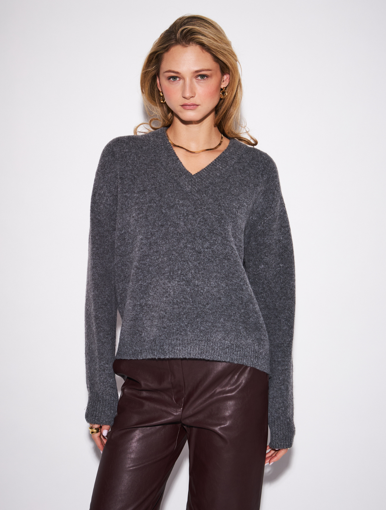Charlie V-Neck Sweater