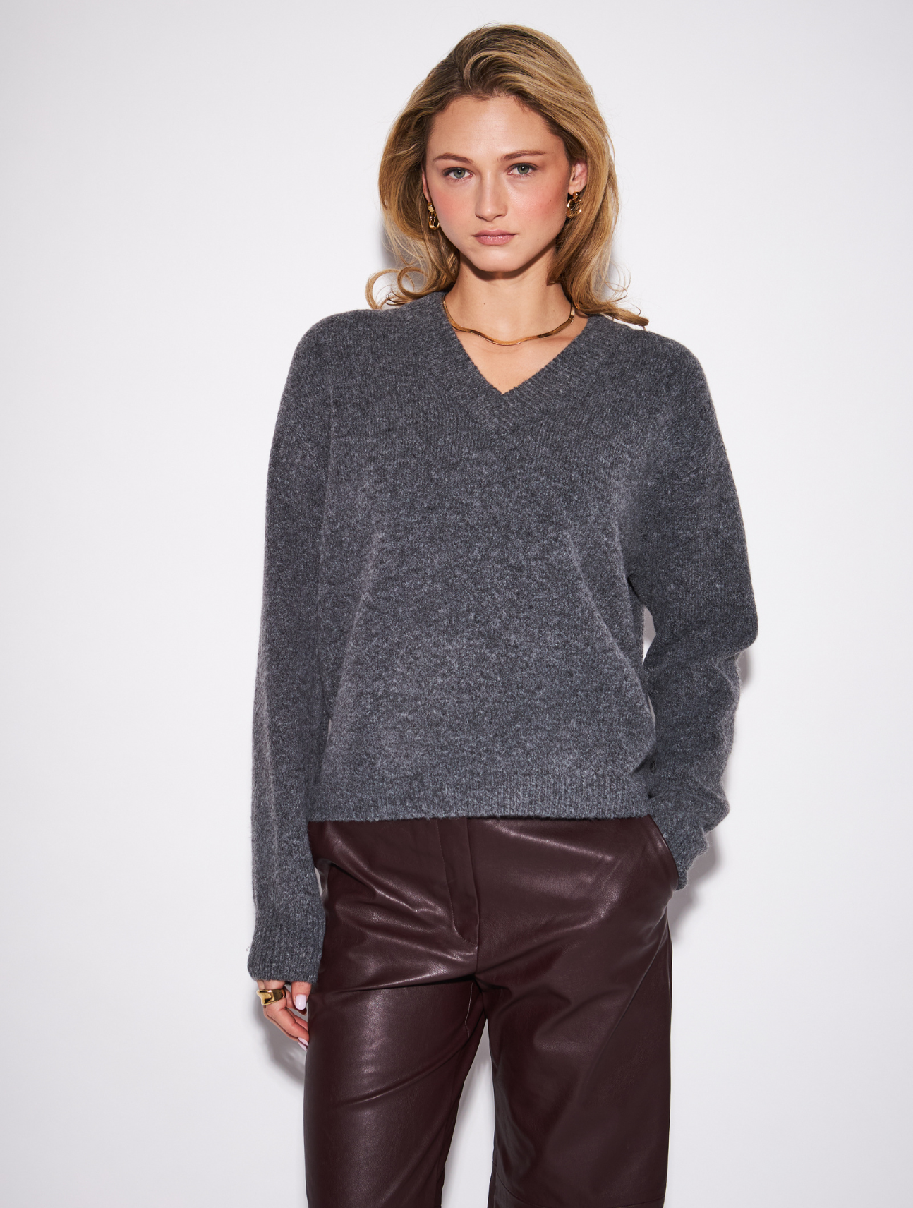 Charlie V-Neck Sweater