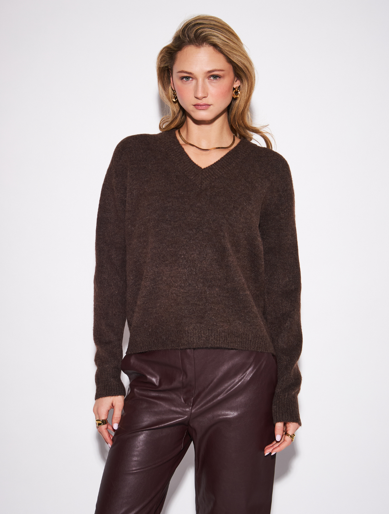 Charlie V-Neck Sweater