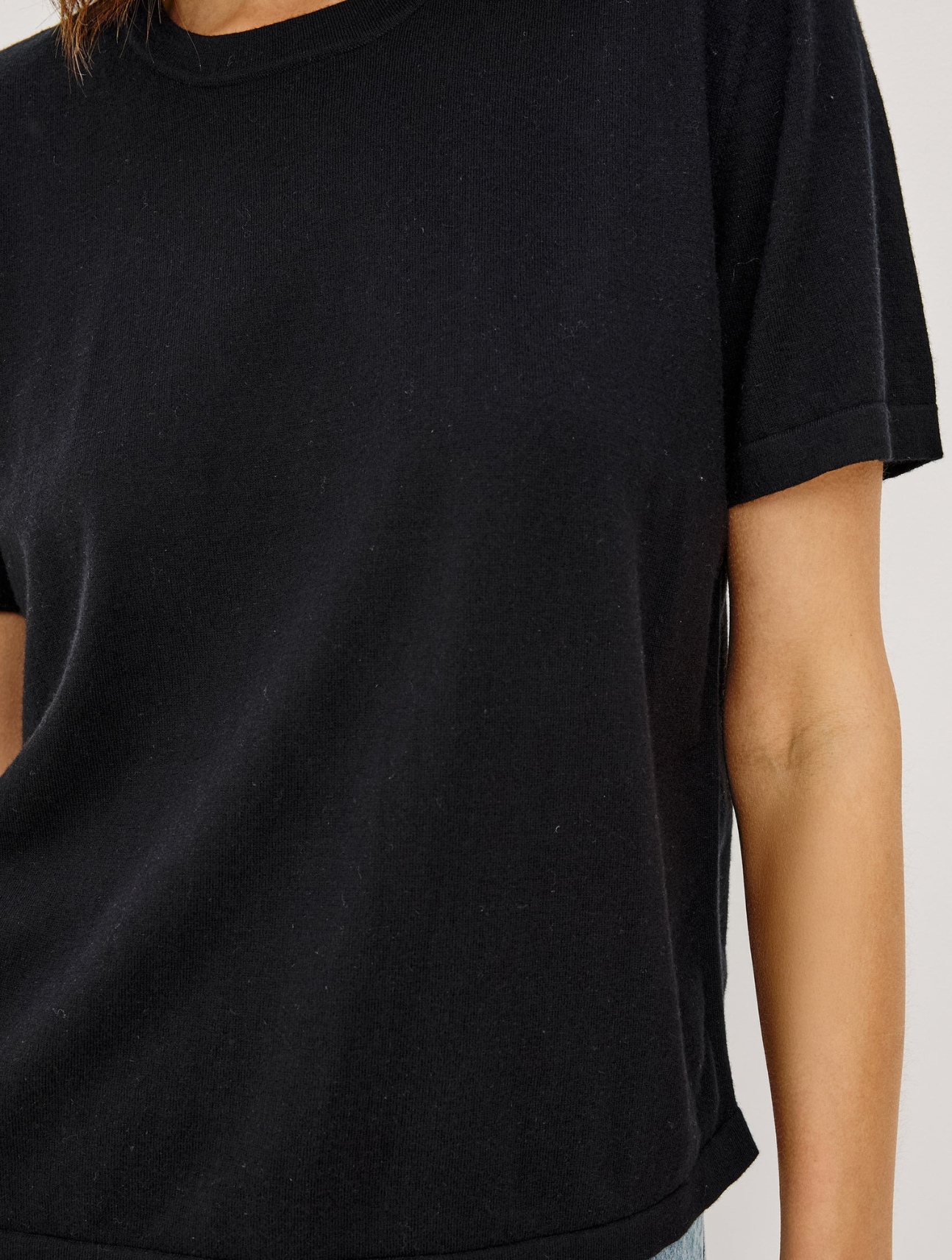 Cotton Cashmere T-Shirt
