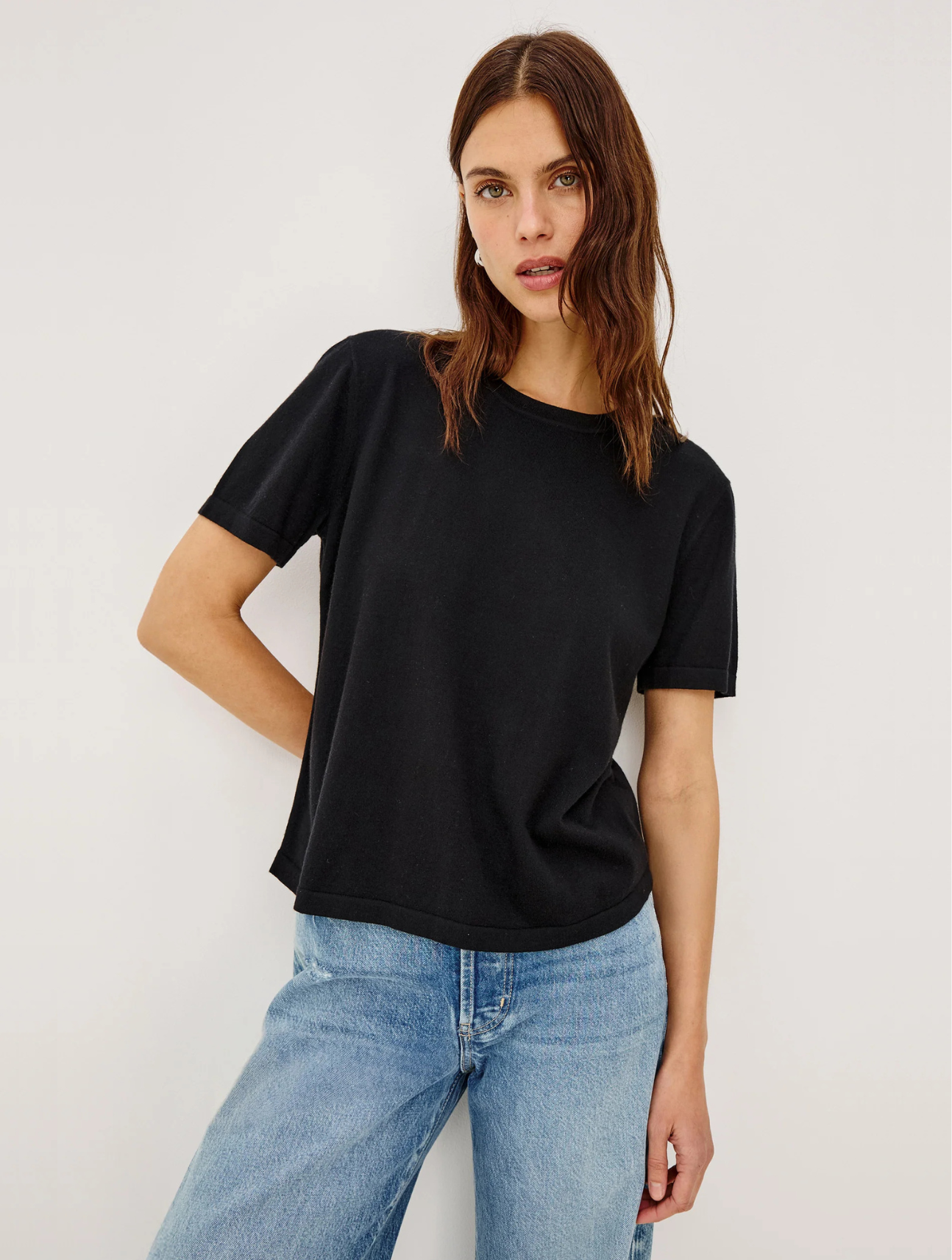 Cotton Cashmere T-Shirt
