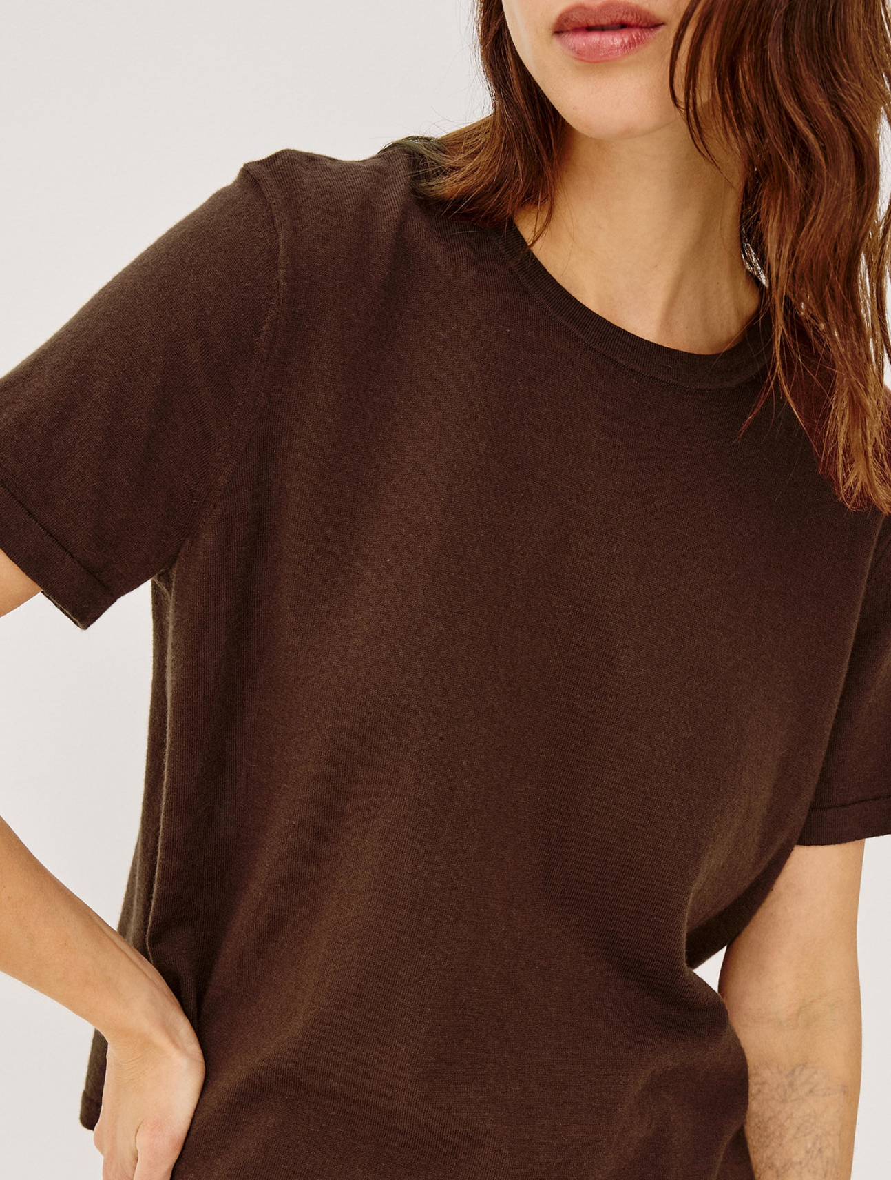 Cotton Cashmere T-Shirt