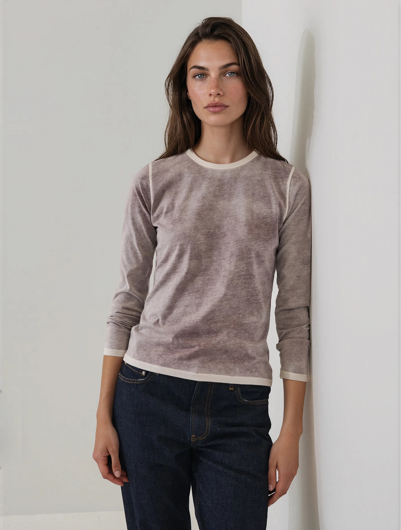 Reverse Spray Lightweight Long Sleeve