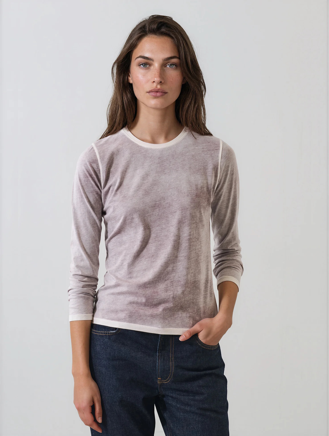 Reverse Spray Lightweight Long Sleeve
